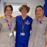 Exeter nursing students