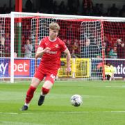 Hunt made his Swindon debut at Walsall