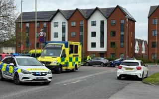 'Three car crash' blocks busy main road in Swindon