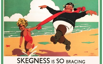 The holidays of yesteryear: a poster for the London & North Eastern Railway