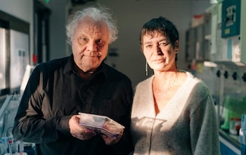 Jean-Michel Claverie and Chantal Abergel in their laboratory just outside Marseille