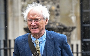 Simon Taylor outside Winchester Crown Court. The former teacher at Winchester College invited his accuser round for tea and a chat after directing him in a Shakespearean play, the court heard