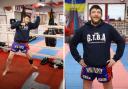 Andy Loen trains at the Glasgow Boxing Academy in Clydebank