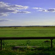 Stock image of land