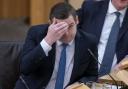 Scottish Conservative leader Douglas Ross during First Minster's Questions at the Scottish Parliament