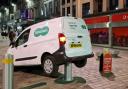 Locals in Edinburgh noticed a Specsavers van had missed a clear no parking warning ...