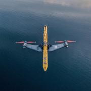 Orbital's 2MW O2 tidal turbine is anchored at the Fall of Warness, off Eday in Orkney