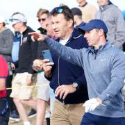 Sir Nick Faldo believes Rory McIlroy, right, has at least 10 more chances to win the Masters (Jane Barlow/PA)