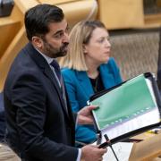 First Minister Humza Yousaf has had to pull out of FMQs today