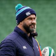 Andy Farrell takes Ireland training