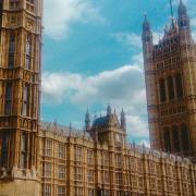 Stock image of Westminster palace