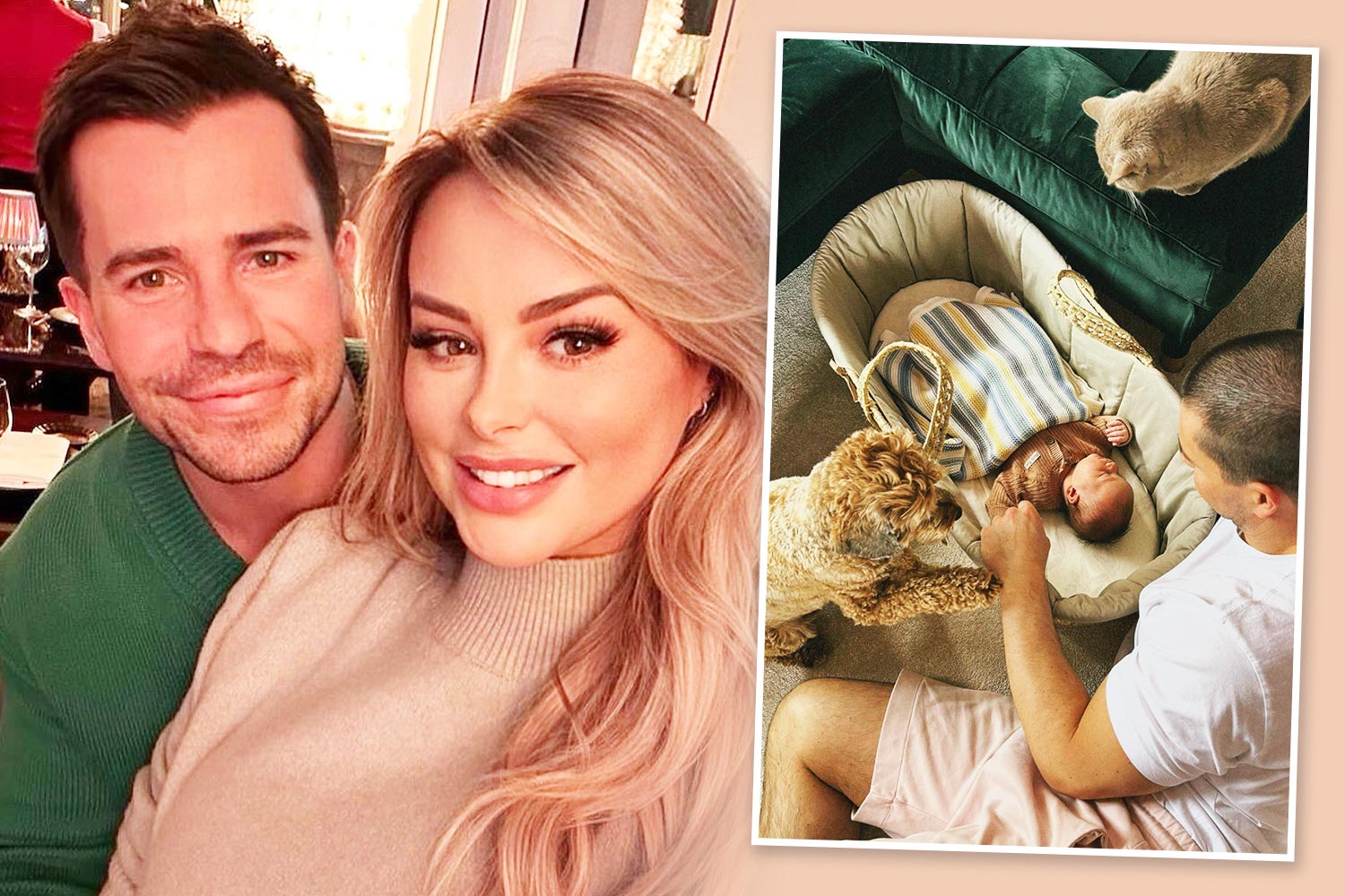 Rhian Sugden welcomes first baby with actor husband after IVF struggle