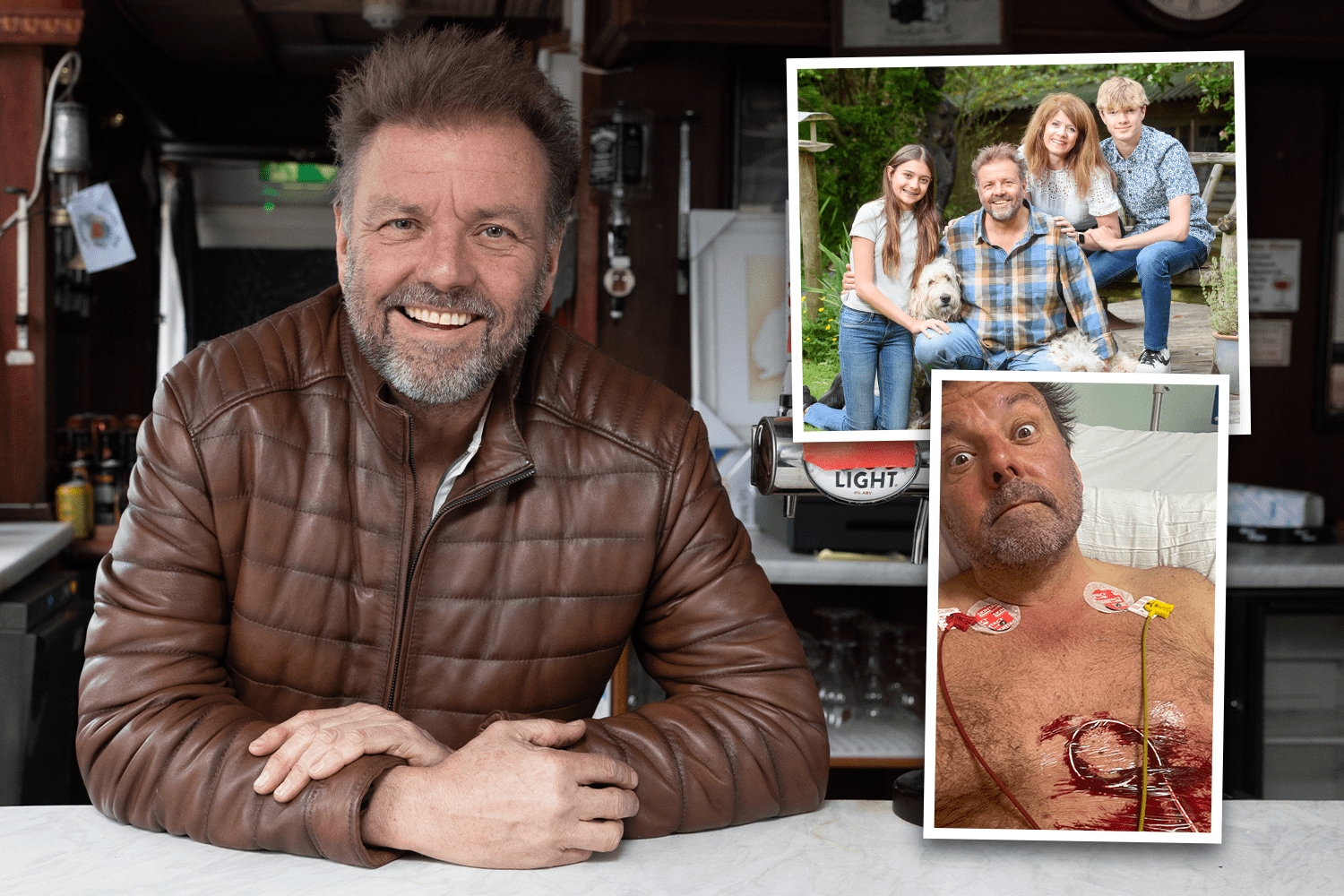 After heart failure I bought a pub without telling wife, says Martin Roberts