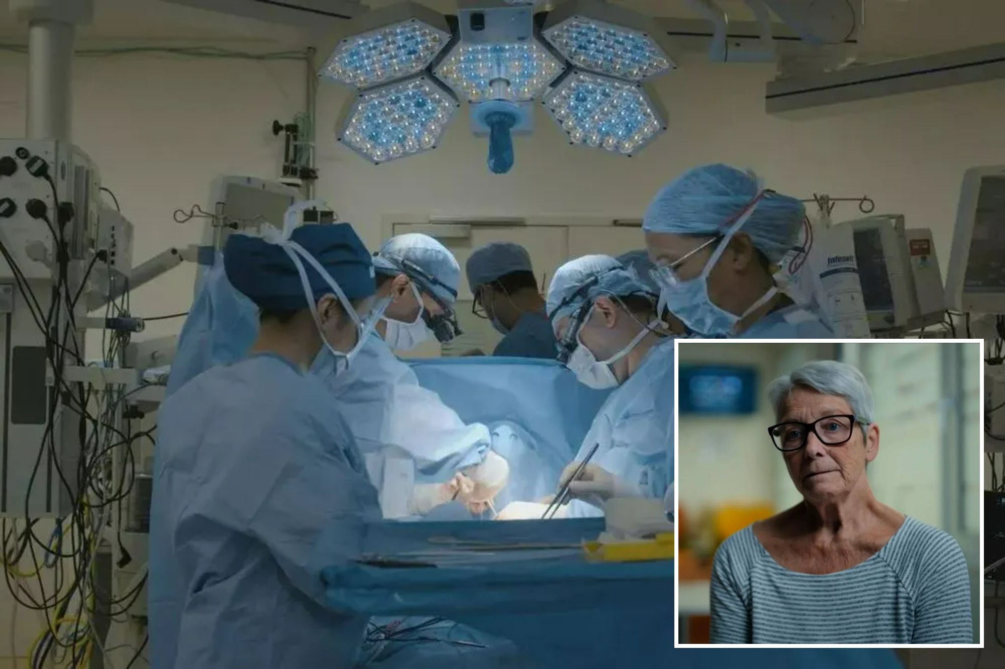 Watch as gran's life saved when docs replace artery with 'frozen elephant trunk'