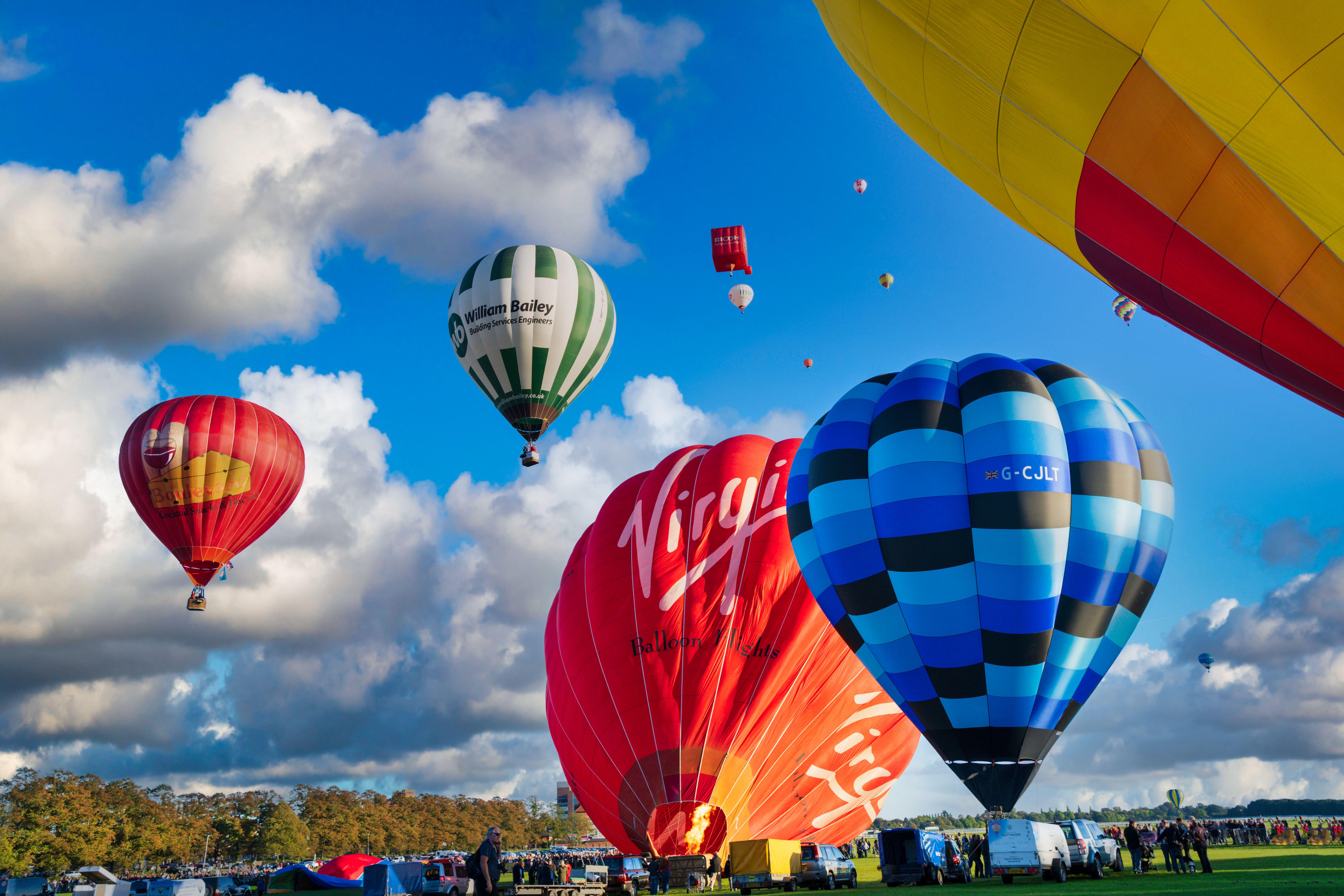 Brand new event coming to the UK this year - with glow in the dark hot air balloons