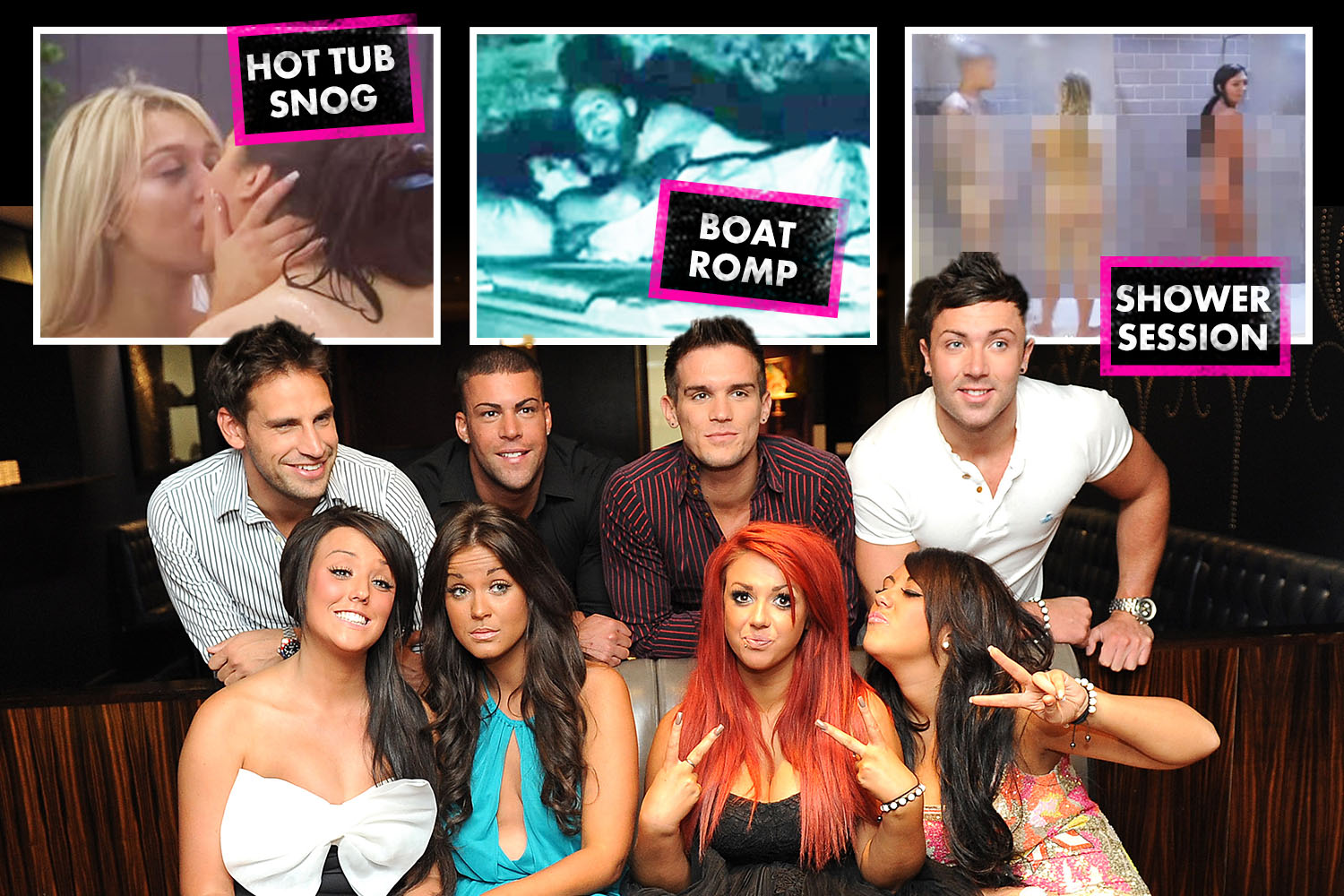 Geordie Shore's raunchiest sex scenes from hot tub orgy to girl-on-girl romp