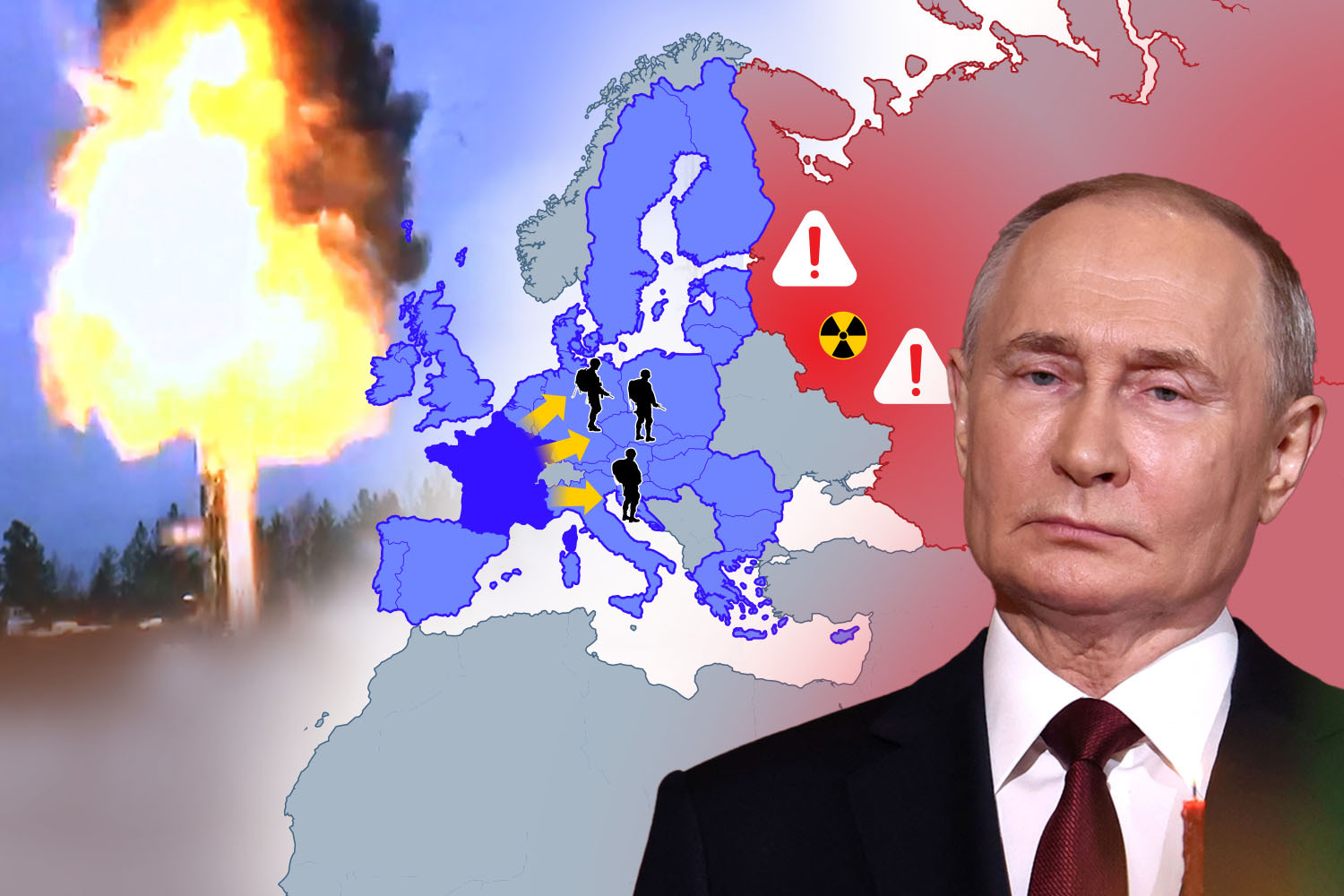 'You won't be safe in Downing Street' warn Russia as Putin orders NUKE test