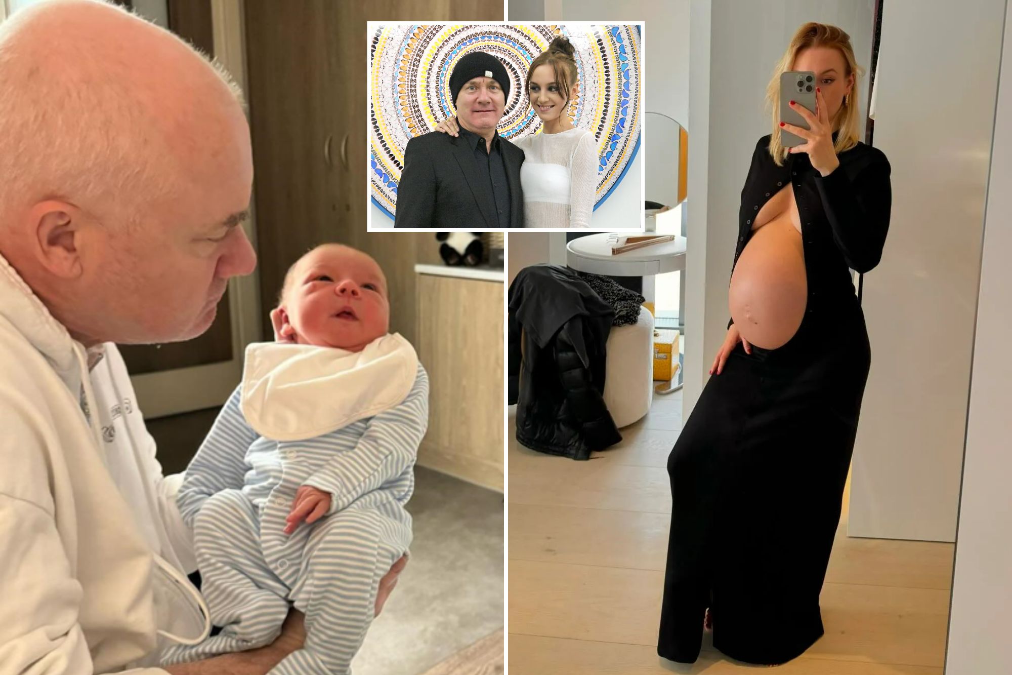 Artist Damien Hirst becomes dad again at 58 as girlfriend Sophie, 30, gives birth