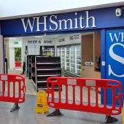 The refurbished WH Smith at Hartshead Moor