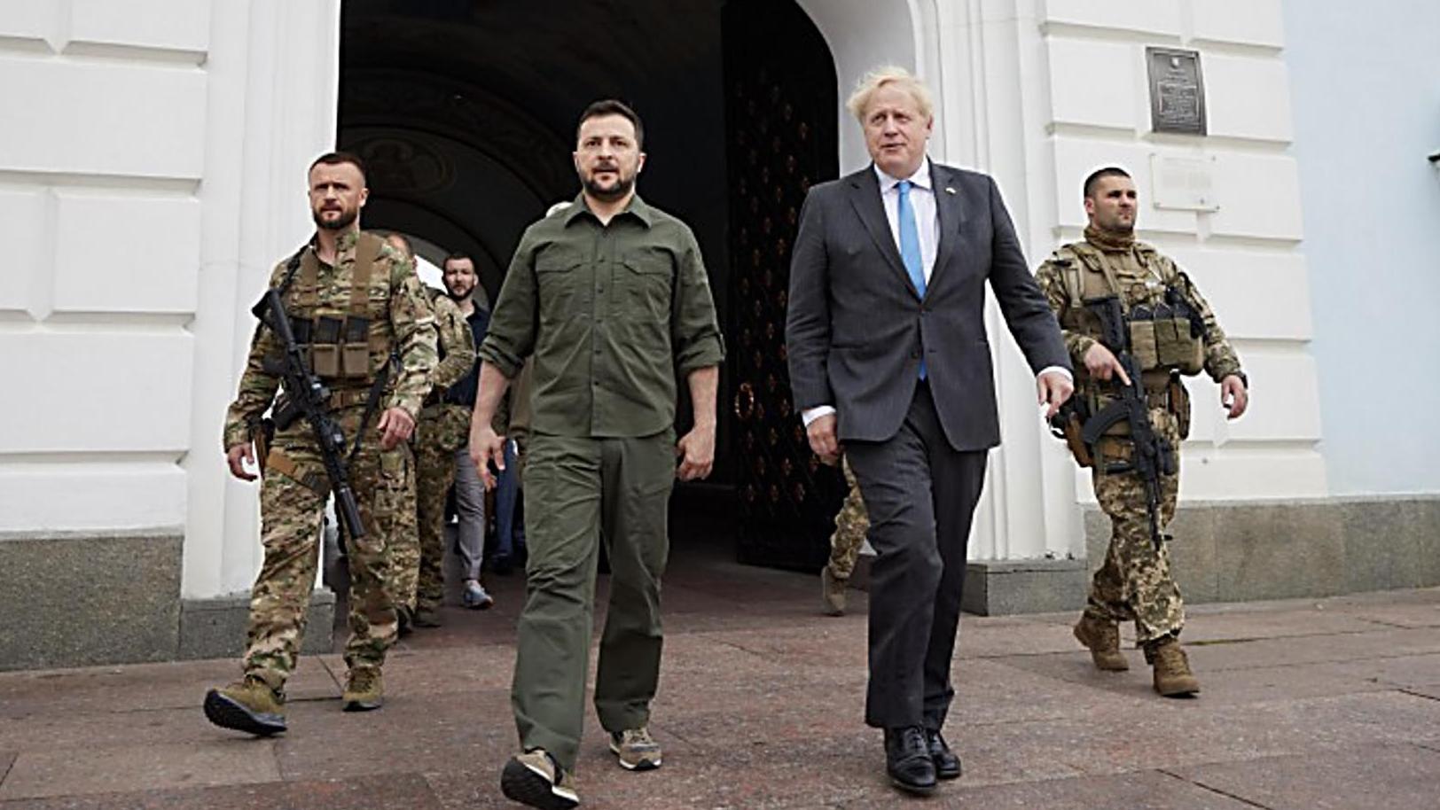 Boris Johnson: We will never be secure if we turn our backs on valiant Ukraine