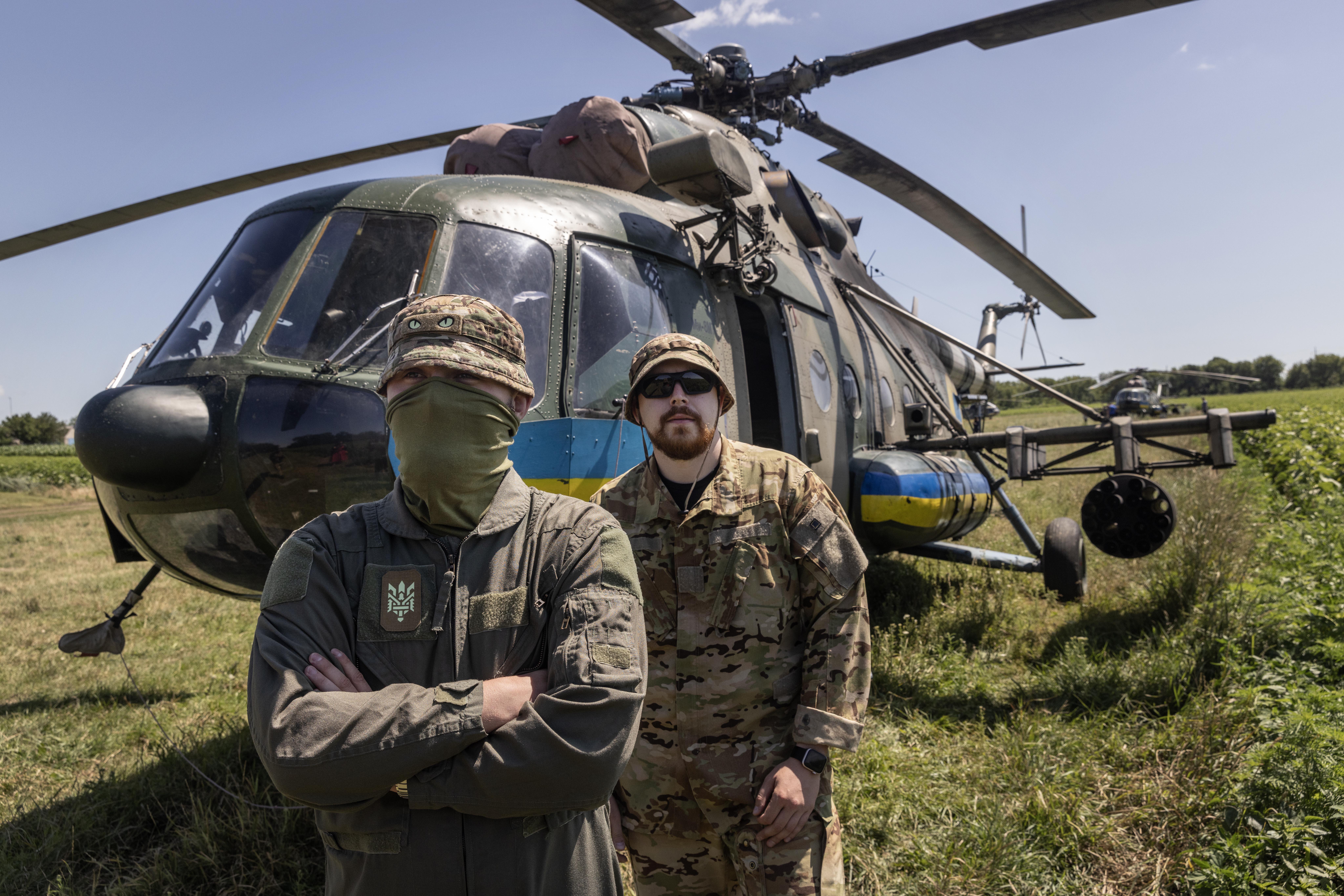 Outnumbered with outdated kit: a day with Ukraine’s heroic helicopter pilots
