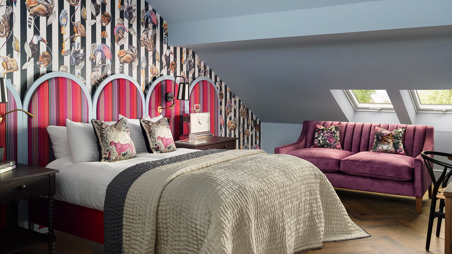 The Tempus Alnwick hotel review: bold, bonkers one-of-a-kind rooms close to the coast