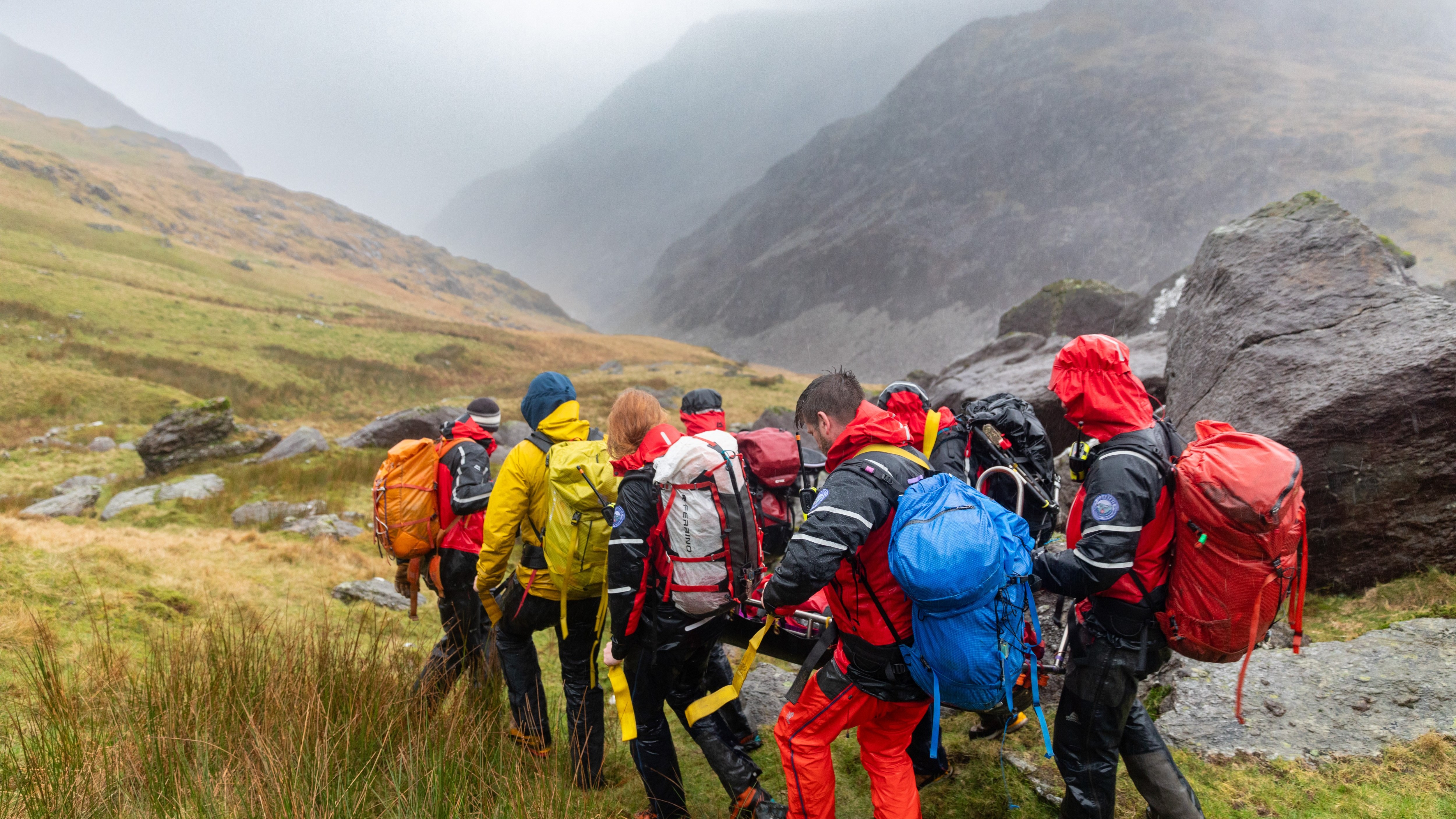 The Llanberis rescue team