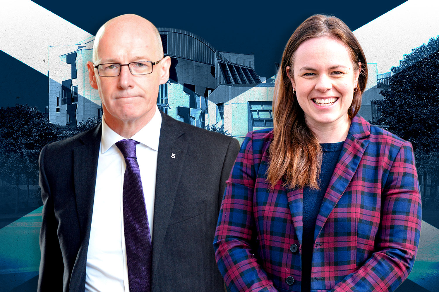 John Swinney and Kate Forbes are both considering standing for SNP leader