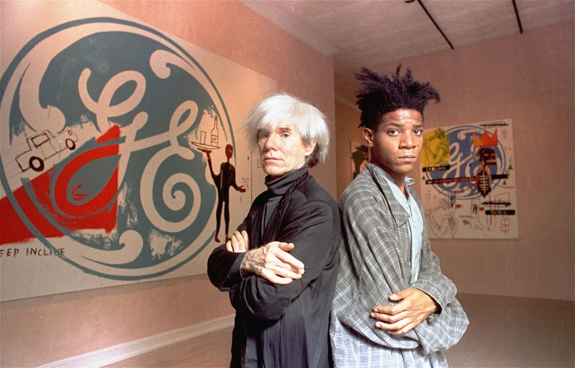 Warhol and Basquiat produced about 150 works together between 1983 and 1985