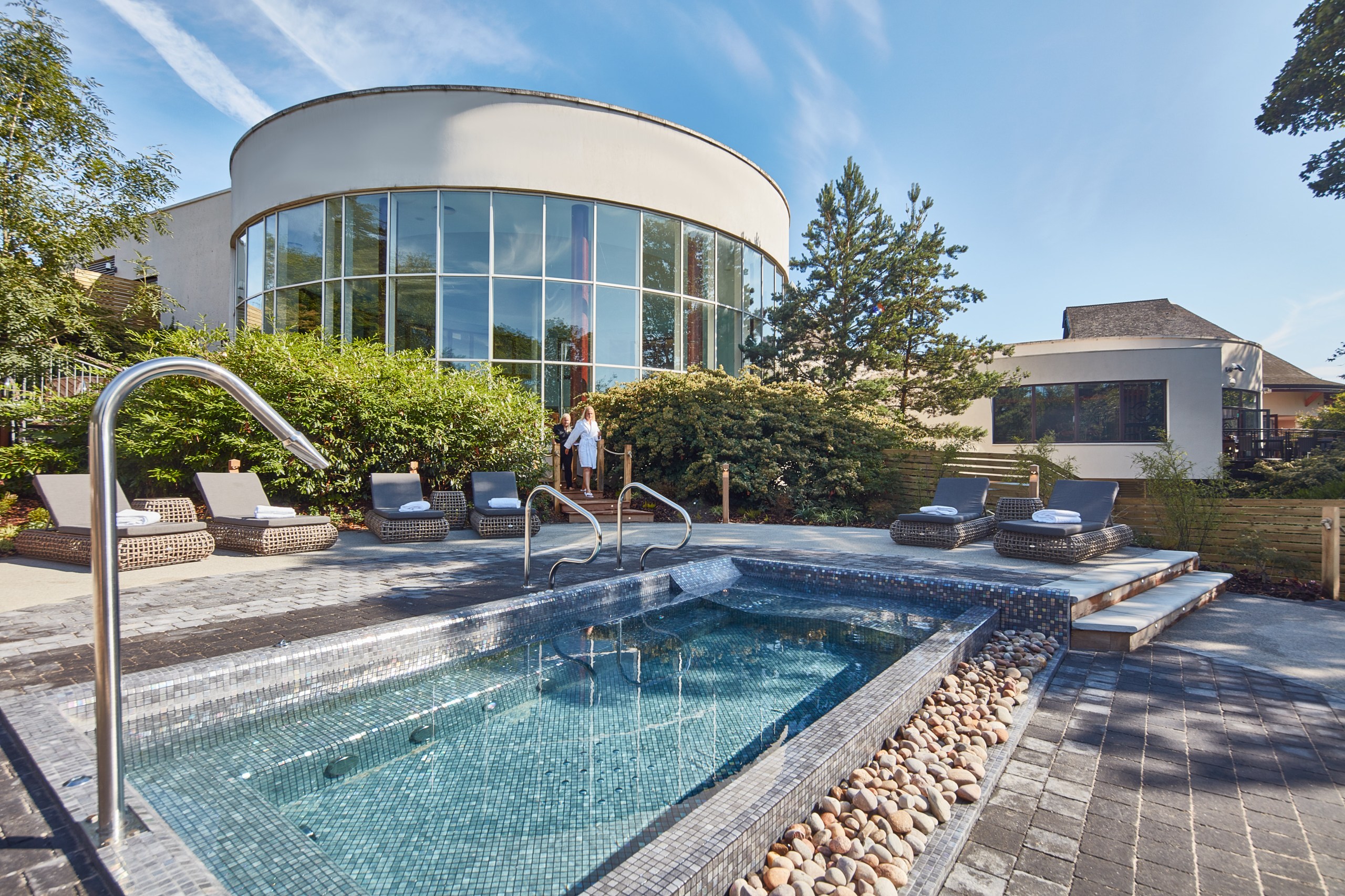 Serenity Spa includes pools, saunas, steam rooms and a gym
