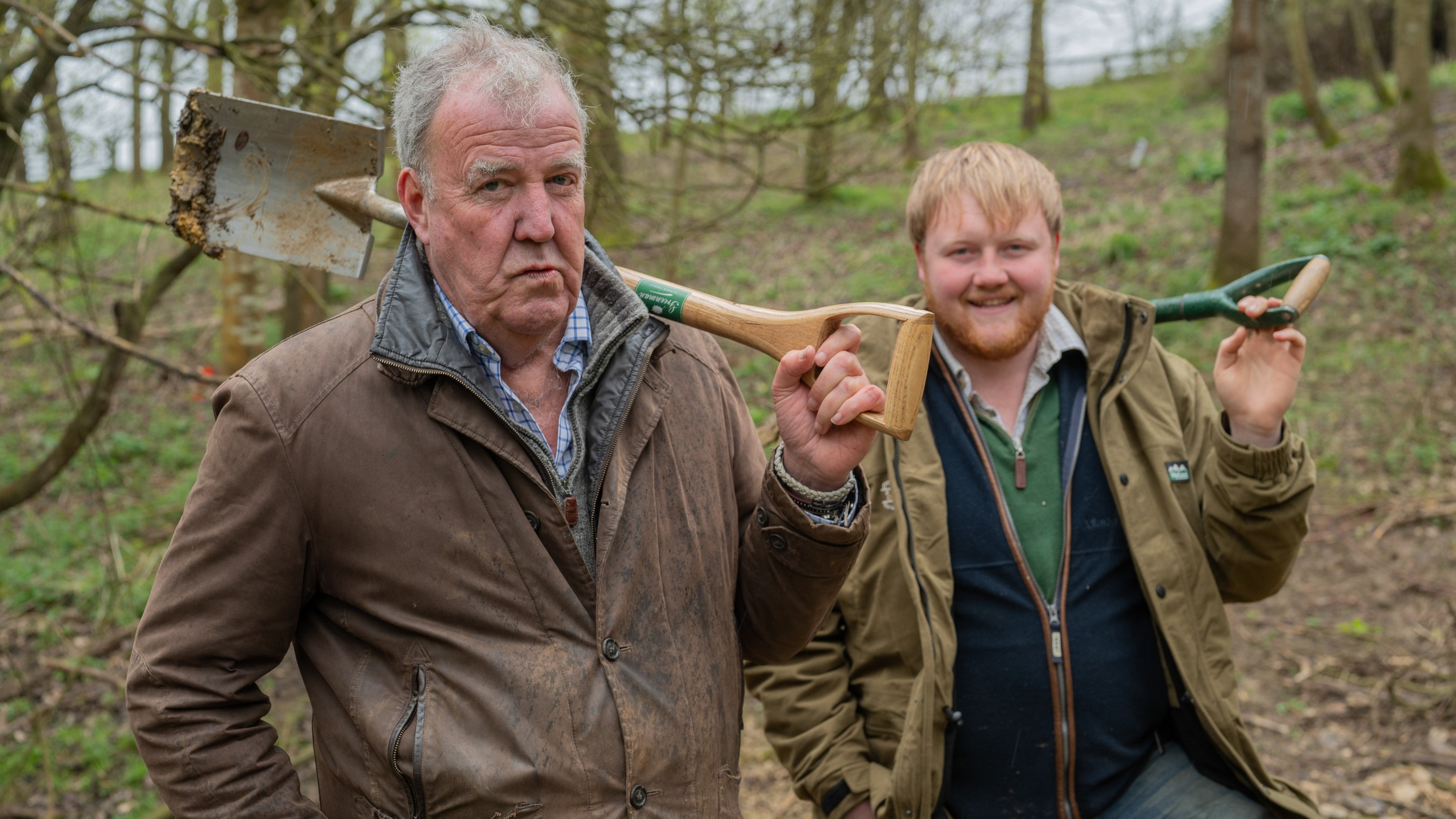 Jeremy Clarkson and Kaleb Cooper