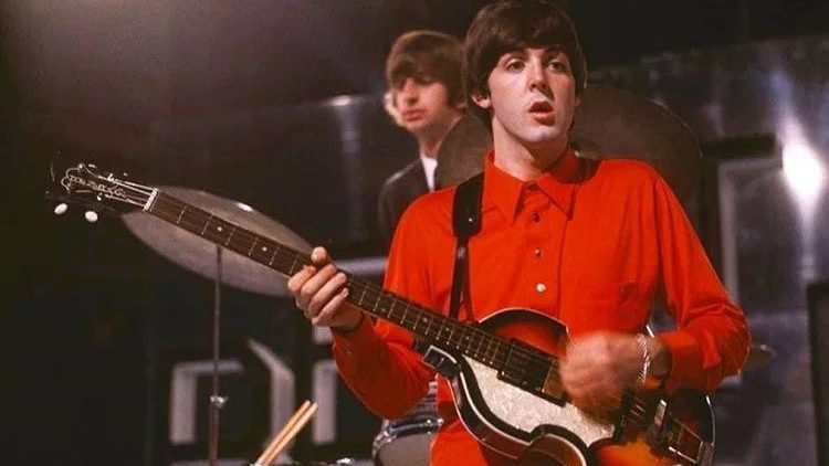 Paul McCartney reunited with bass guitar stolen 50 years ago