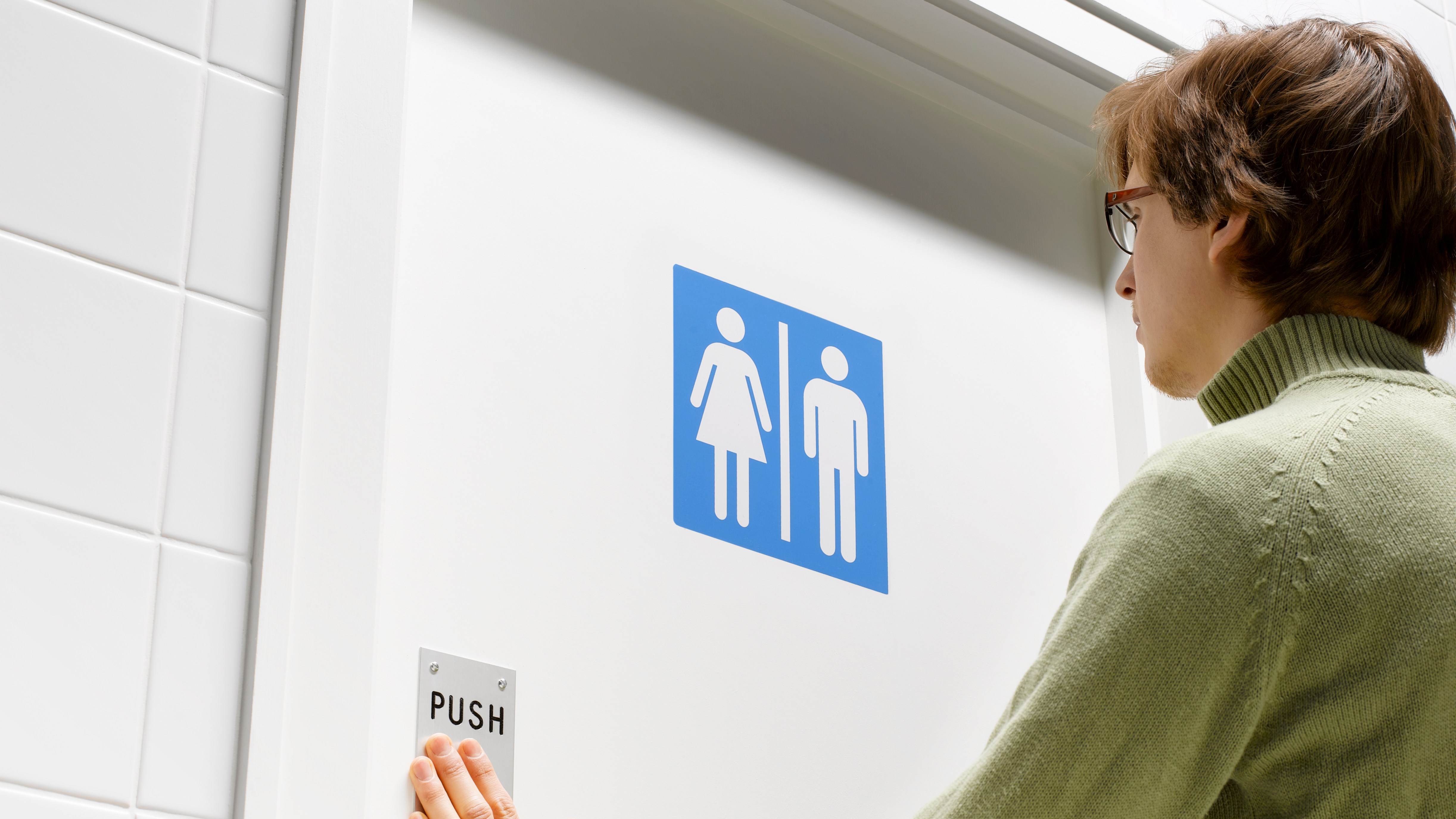 A YouGov poll found that 48 per cent of people feel uncomfortable using gender-neutral lavatories