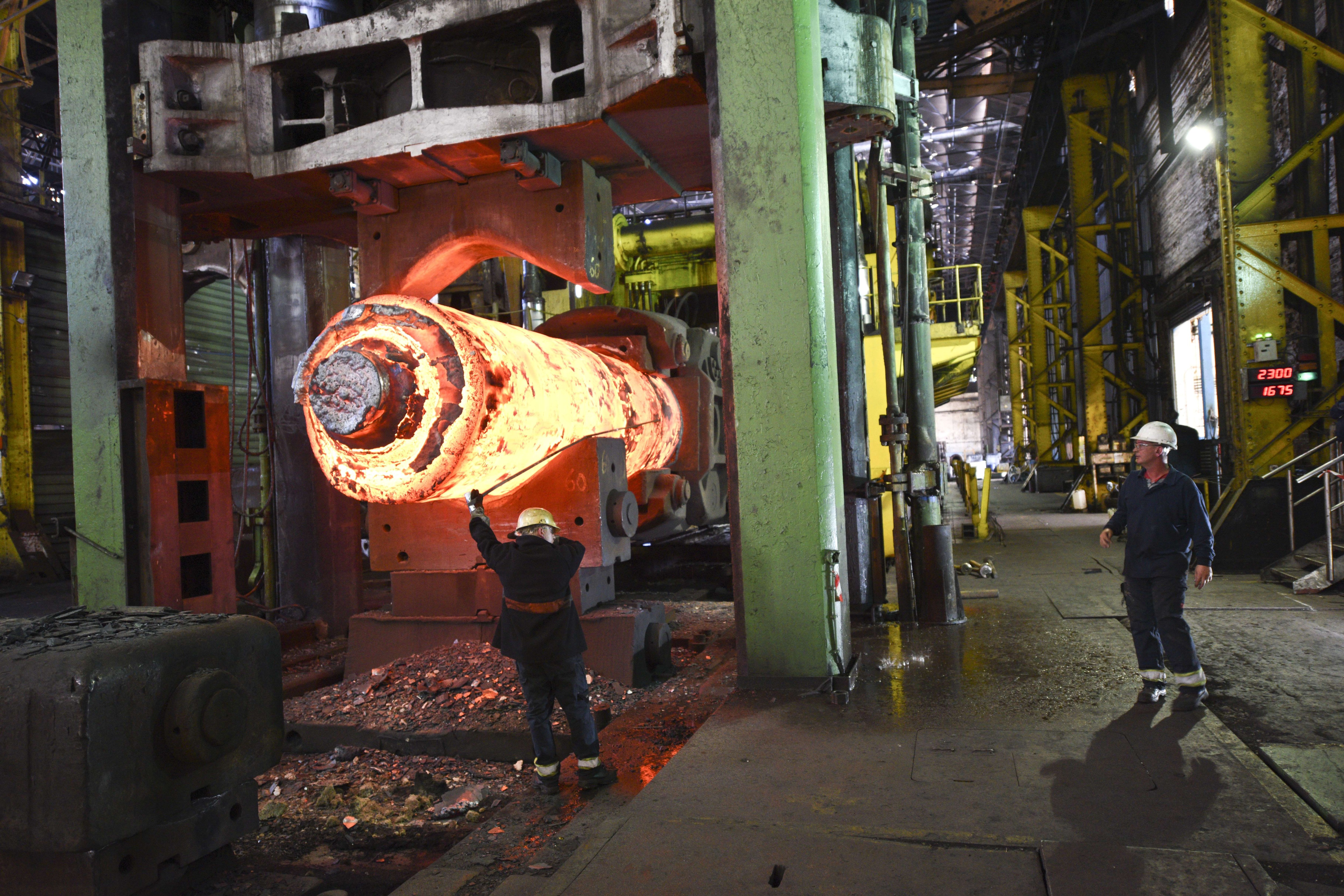 Sheffield Forgemasters produces a wide range of large-scale steel products