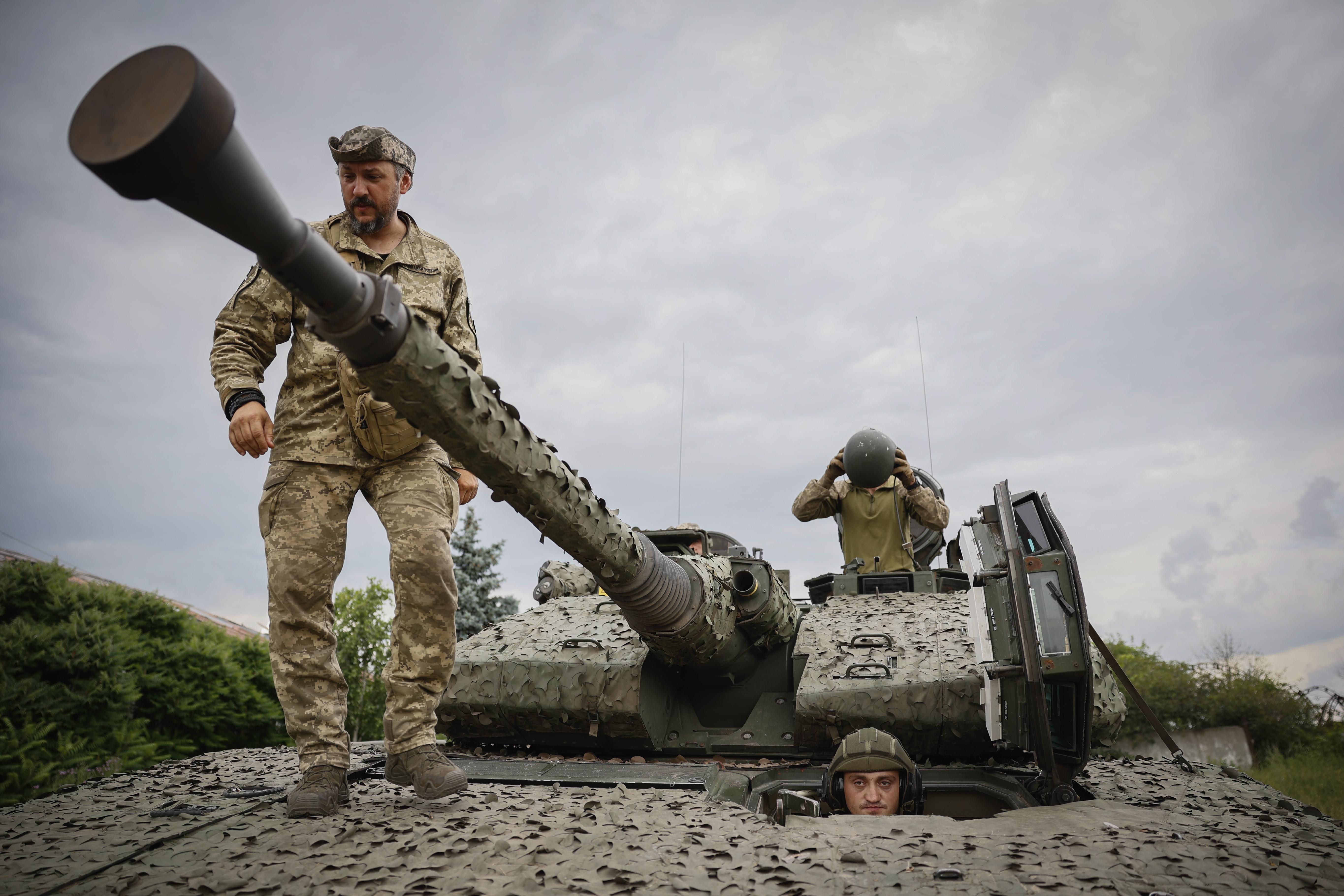 It hasn’t changed anything for us, say Ukraine’s soldiers