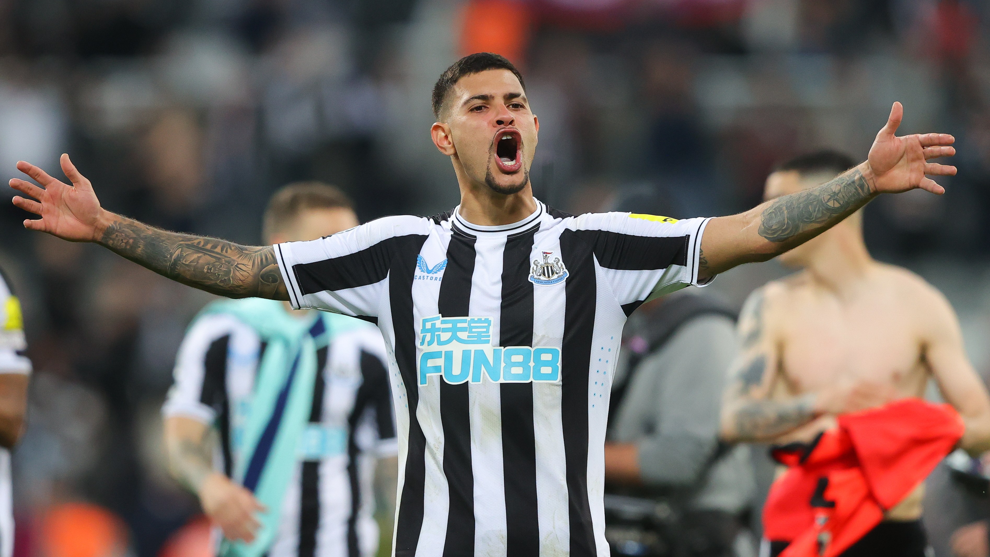 Newcastle close on shirt deal with company owned by club’s Saudi backers