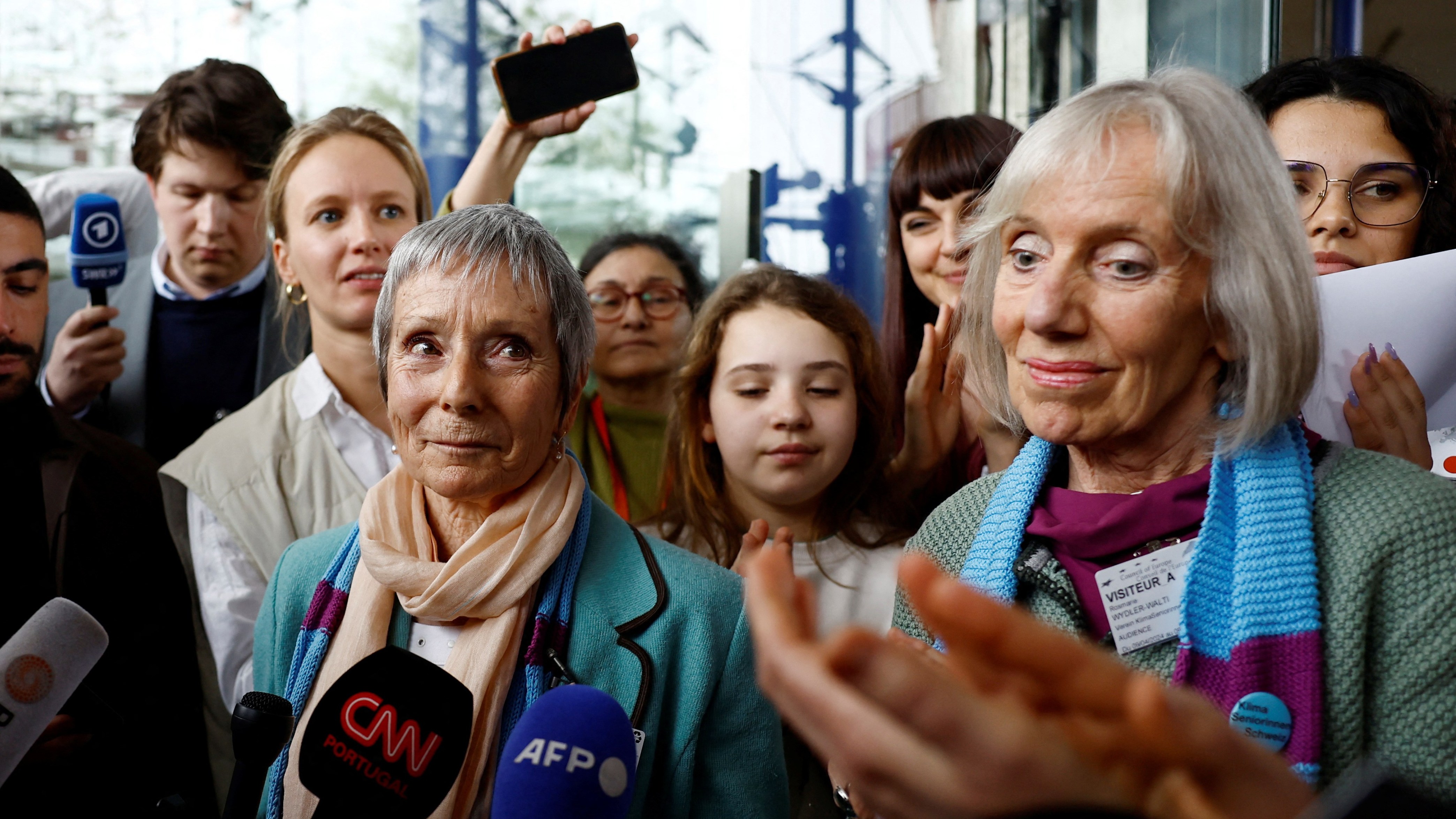 Band of female eco activists win landmark climate case