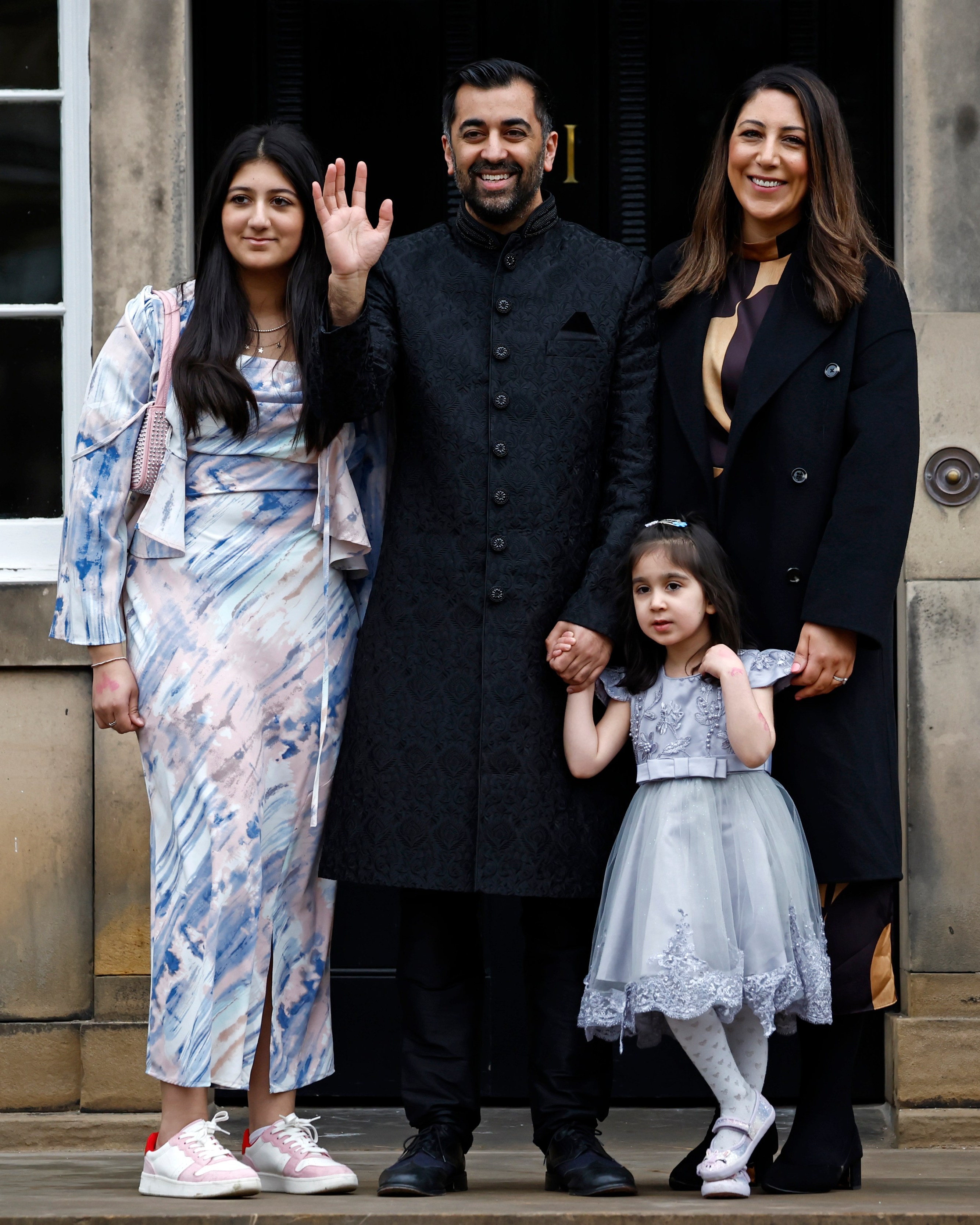 On a visit to Dundee on Friday Humza Yousaf showed the strain after a week in which his political career appeared to be unravelling