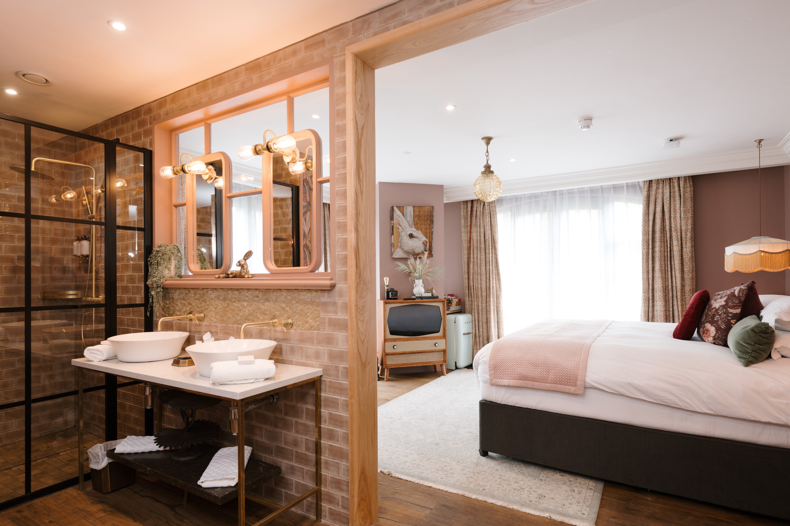 The showstopping Luxe rooms are ideal for a romantic getaway