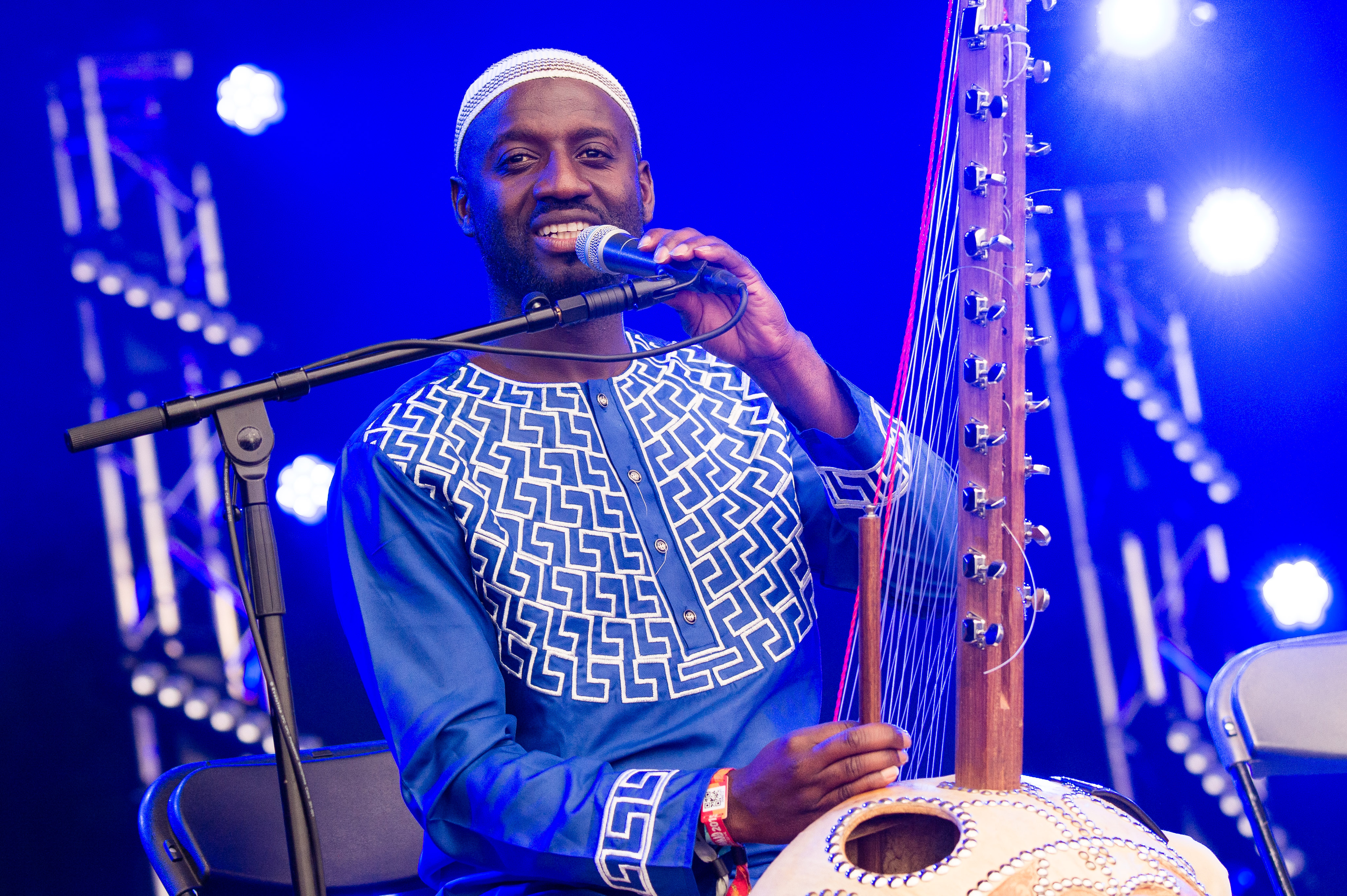 Seckou Keita will be at Purbeck Valley Folk Festival