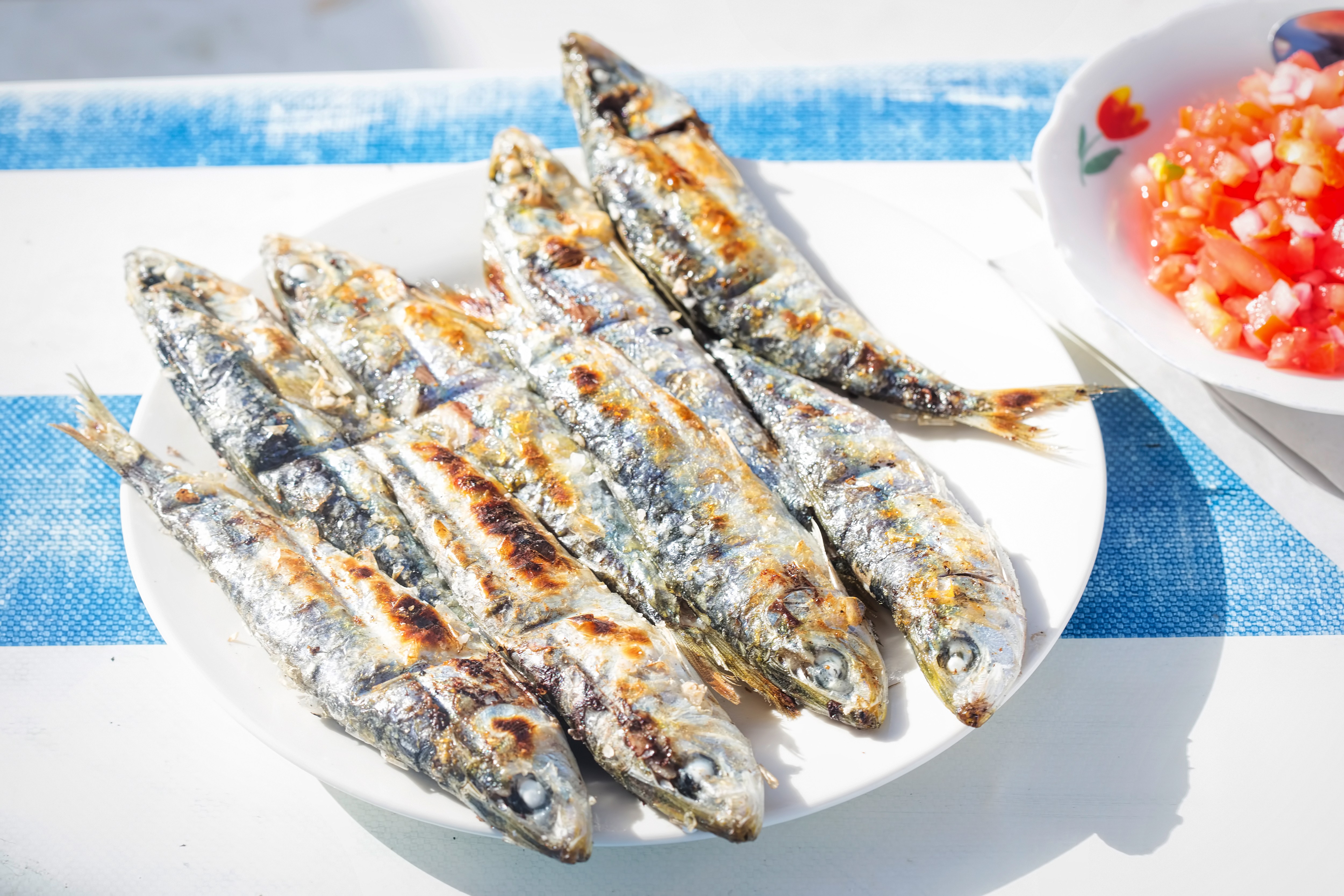 Grilled sardines are Agadir’s speciality