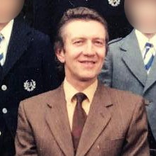 John Brownlee at Edinburgh Academy in 1980. A judge has ruled that he regularly assaulted pupils with implements including a wooden bat, a snooker cue and a golf club