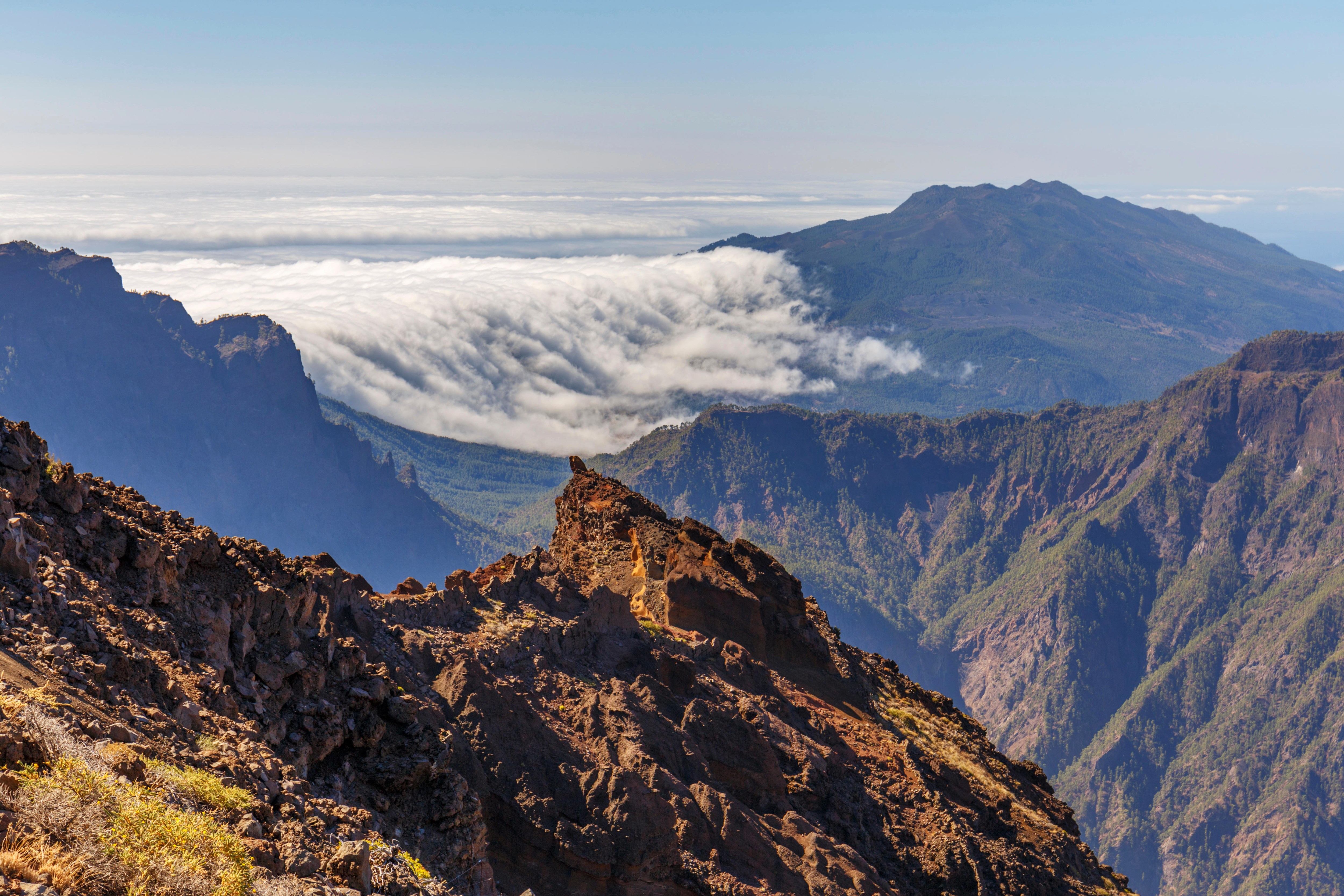 Optional activities on Hurtigruten’s Canary Islands cruise include hiking La Palma’s Caldera de Taburiente National Park