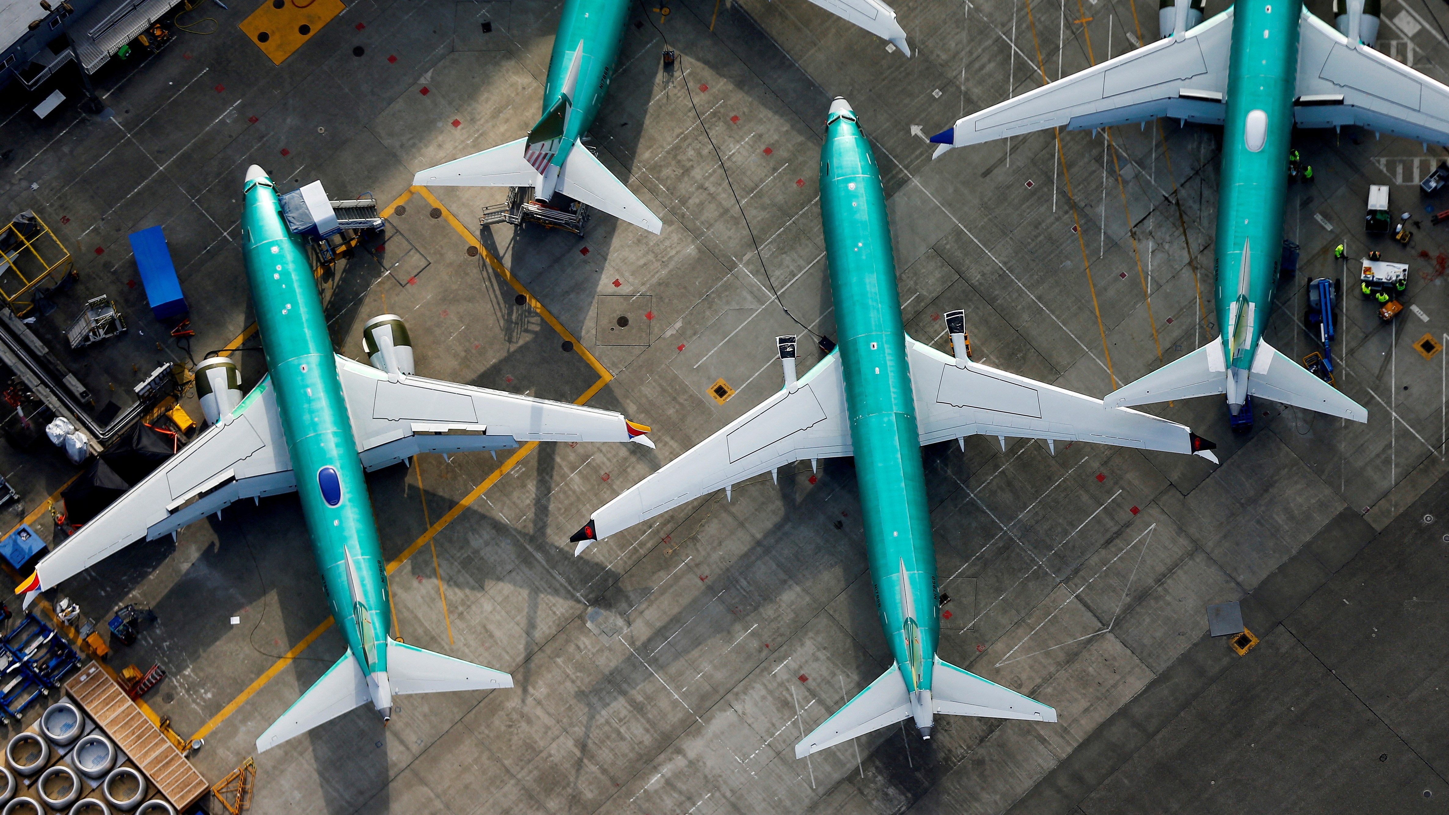 Boeing suffers production fall amid 737 Max turmoil