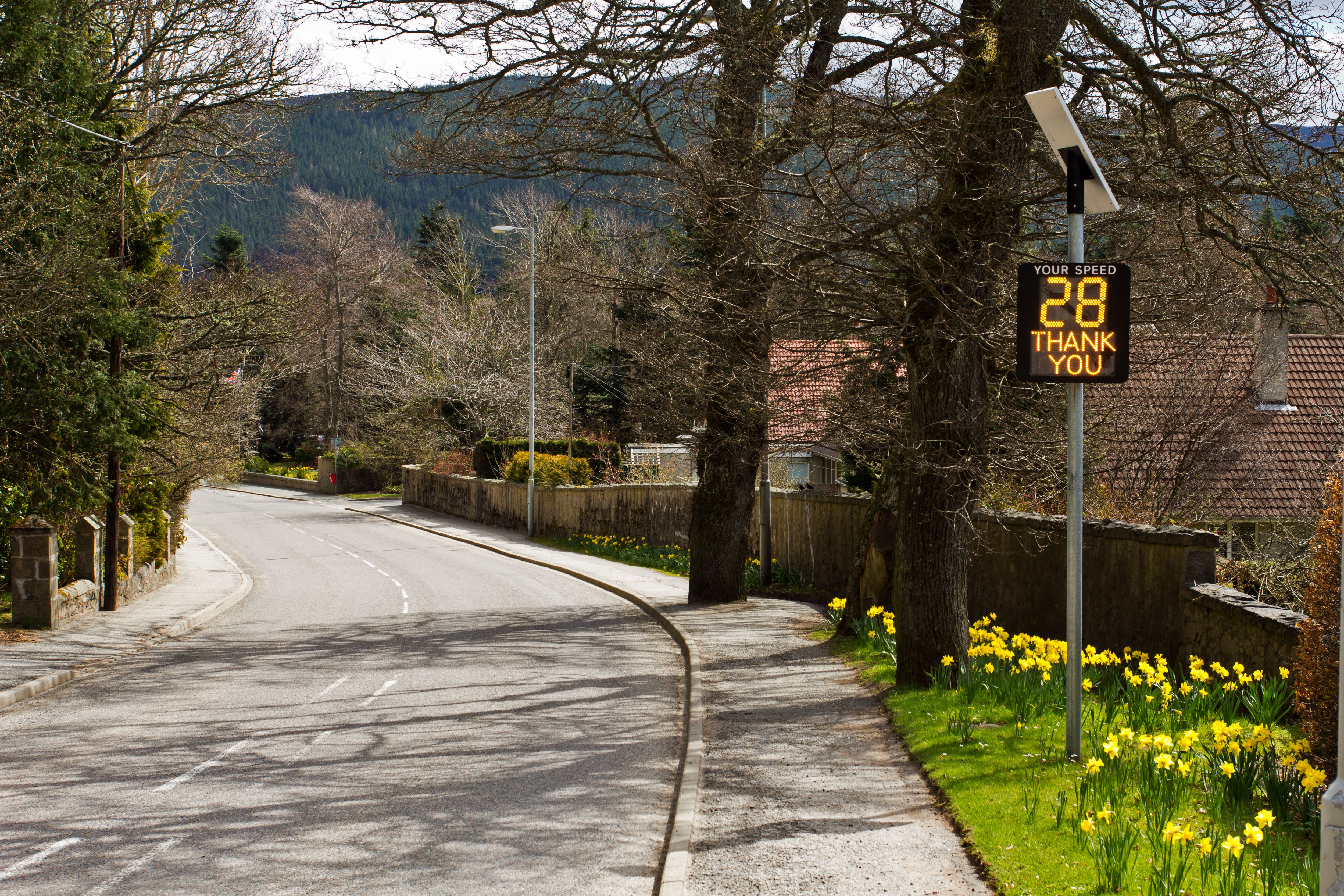 Gloomy Scottish weather wipes smile off speed cameras’ faces