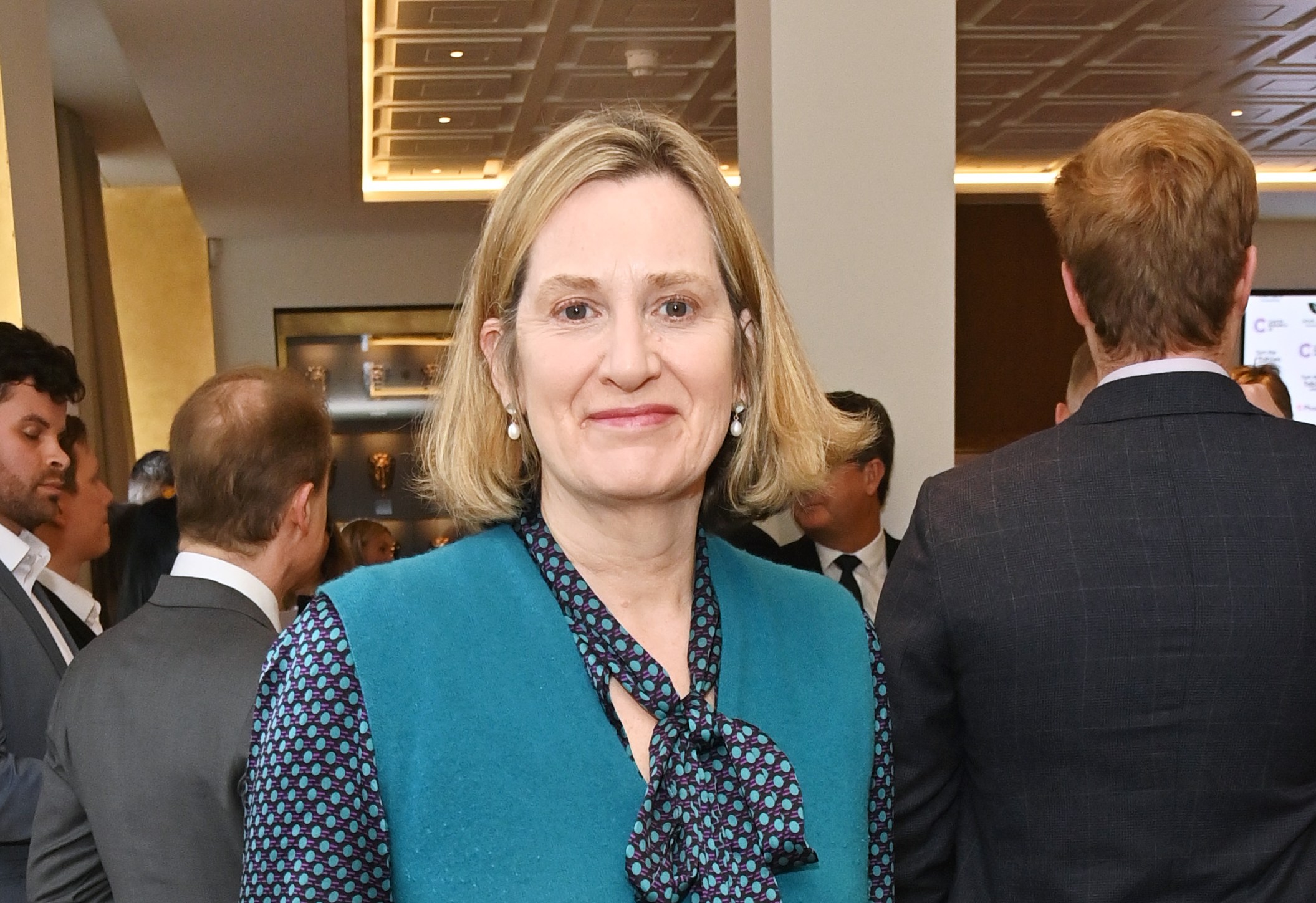 Amber Rudd, the former home secretary, was also on the list
