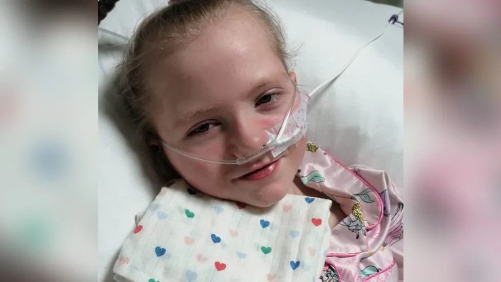 Eva Tennent has Rett syndrome and advanced scoliosis. The twist in her spine is at 110 degrees, up from 60.89 degrees in May 2022, her mother said