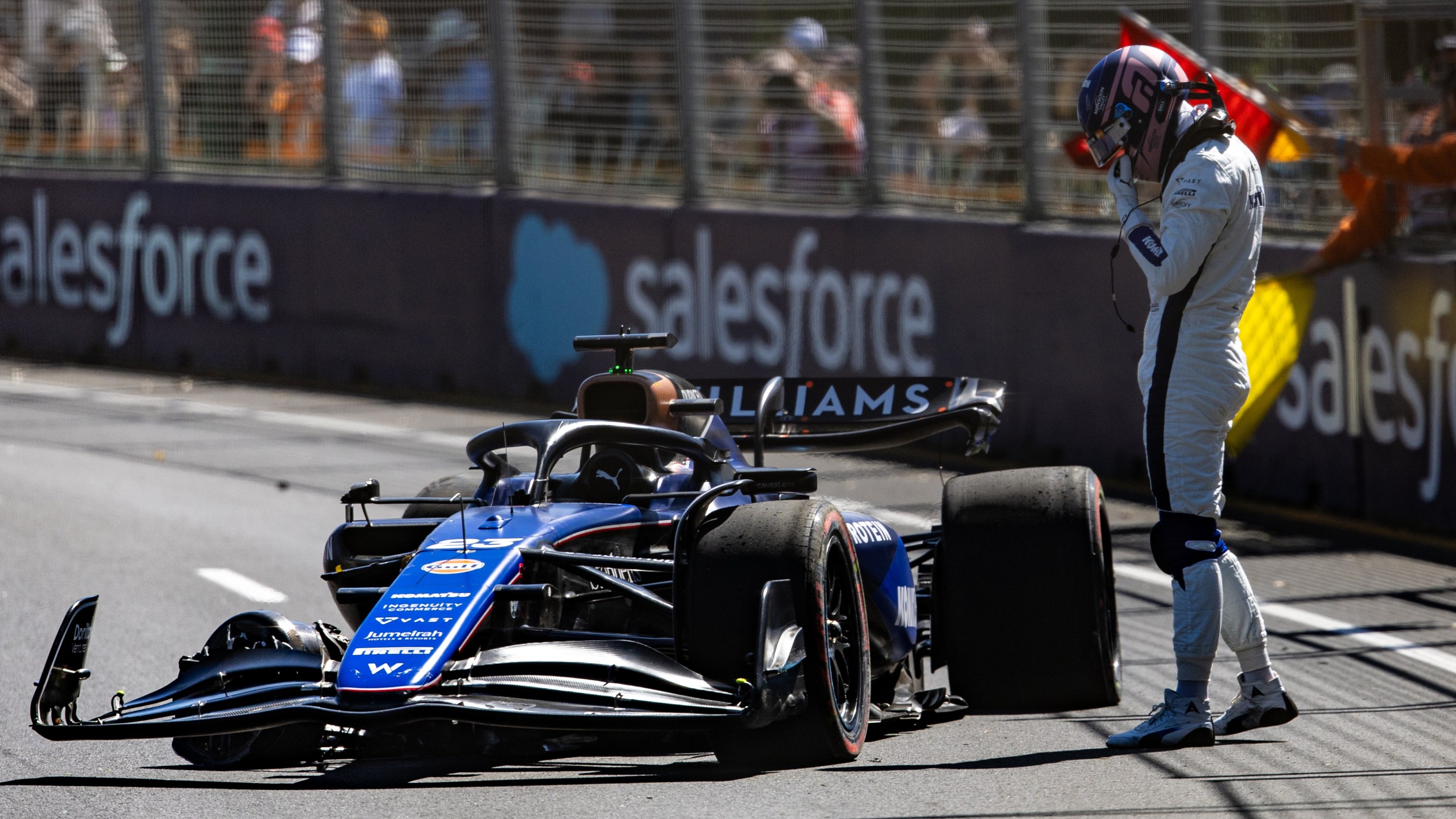 Williams have not had a third chassis this season, which resulted in Sargeant missing the Australian Grand Prix after Albon damaged his car