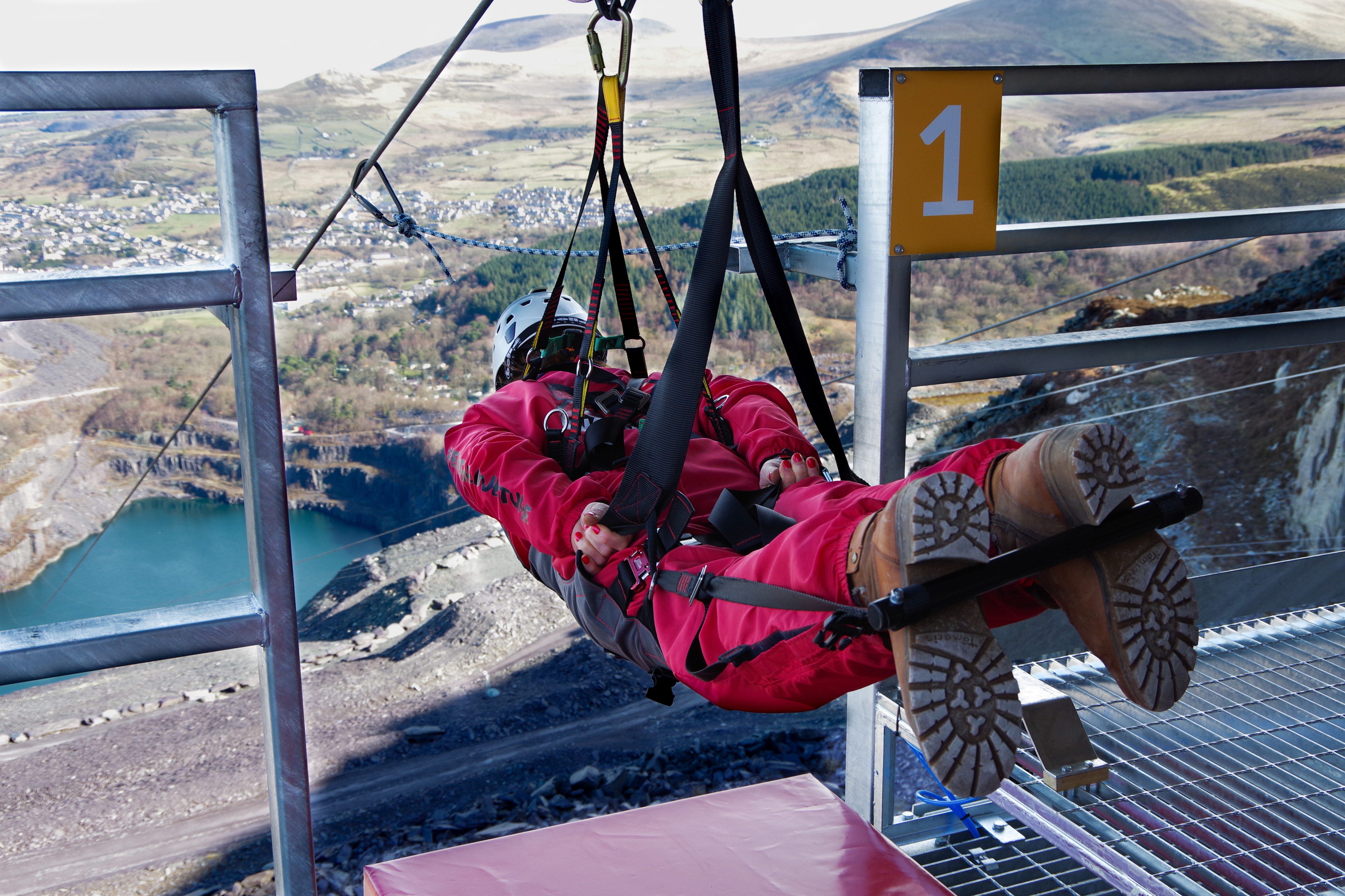 Velocity is the world’s fastest zip line