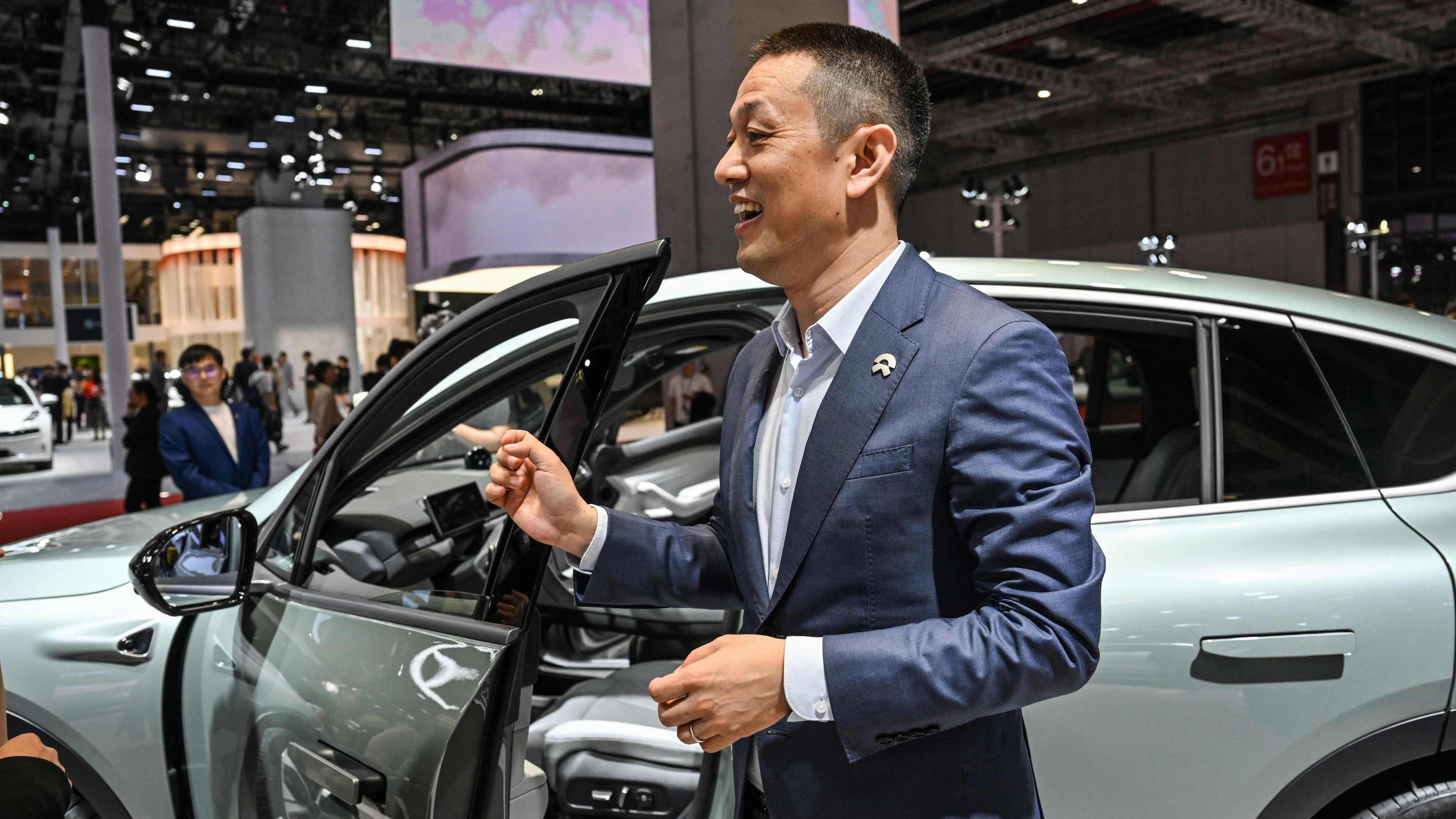 William Li, the chief executive of Nio, says there is “no interest” in petrol vehicles any more